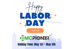 May Day Holiday Notice